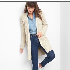 Gap knit chunky cardigan